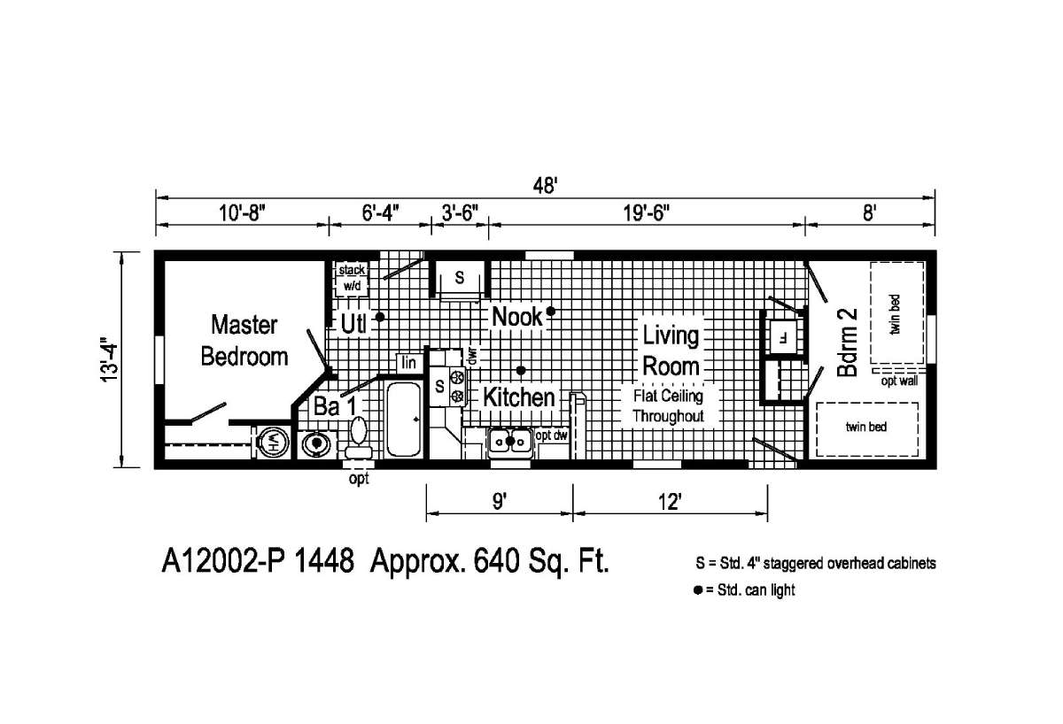 Eastland Concepts Singlewides A12002P by Colony Homes